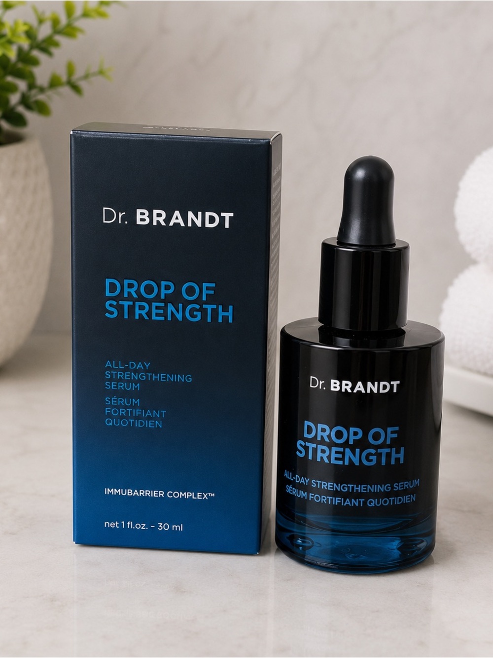 Dr. Brandt Drop of Strength All-Day Strengthening Serum 1 fl oz / 30 mL